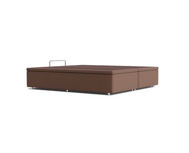 Base Sommier Baú Nobuck Queen